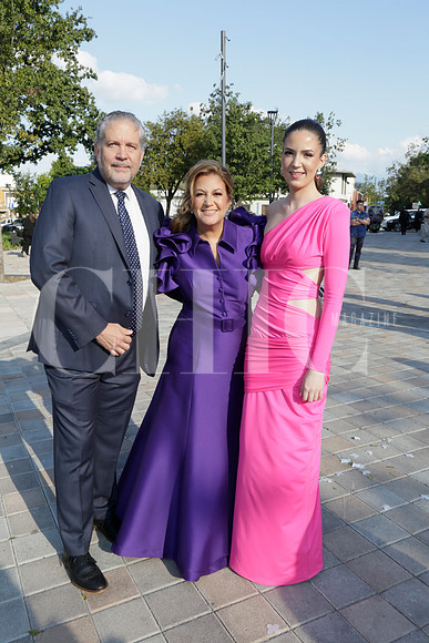 Édgar Warnholtz, Lydia Pérez y Gretta Warnholtz