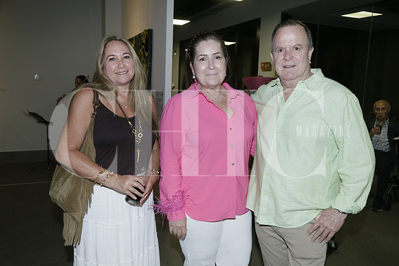 Sandra Pérez Cano, Martha María Leal y Eduardo De la Garza