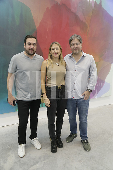 David Elizondo, Mariam Villareal y Patricio Elizondo