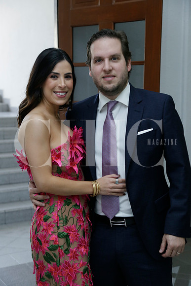 Magda Johnson y Salvador Zambrano