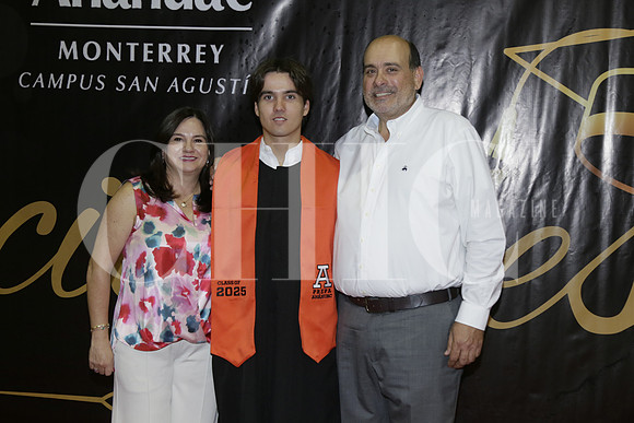 Dafne Campa,, Eugenio Zavala y José Francisco Zavala
