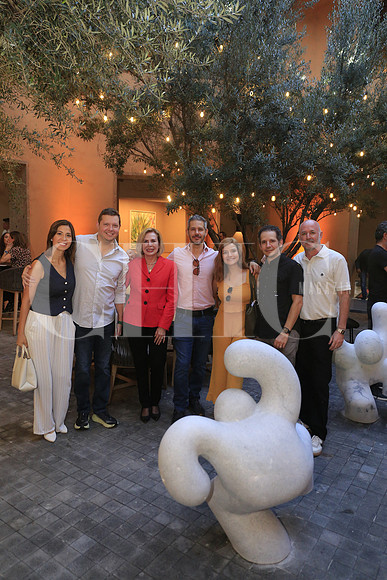 Ersilia Villarreal, Felipe Wise, Paty Wise, Carlos Wise, Yara Wise, Bernardo Wise y Rodrigo Wise 2
