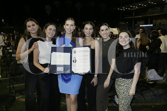 Andrea Cantú, Carolina De Soto, Catalina Salinas, Alejandra Freire, Valeria Benavides y Lupita Albuerne