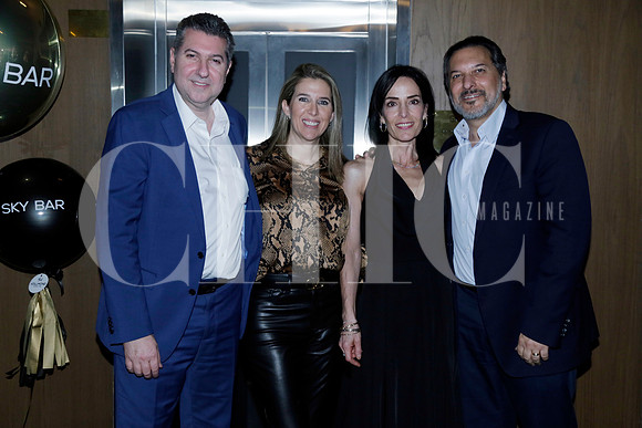 Roberto Safi, Caty Villarreal de Safi, Marissa Safi y Ricardo Safi