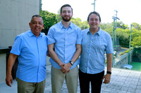 Carlos Quinto, Daniel Garza y Gerardo Garza