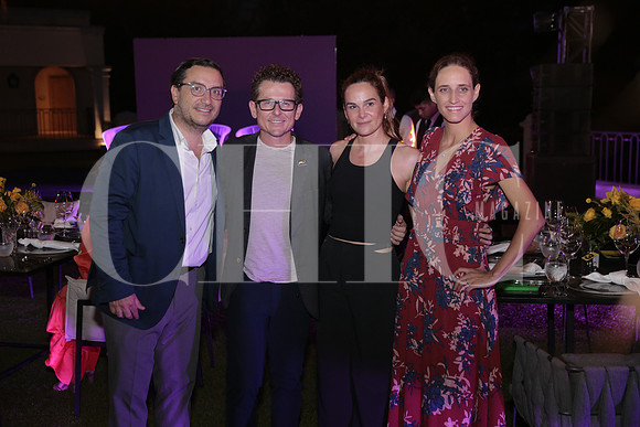 Miguel Ramirez, Francisco Gonzalez, Paola Celada y Josefa Gut