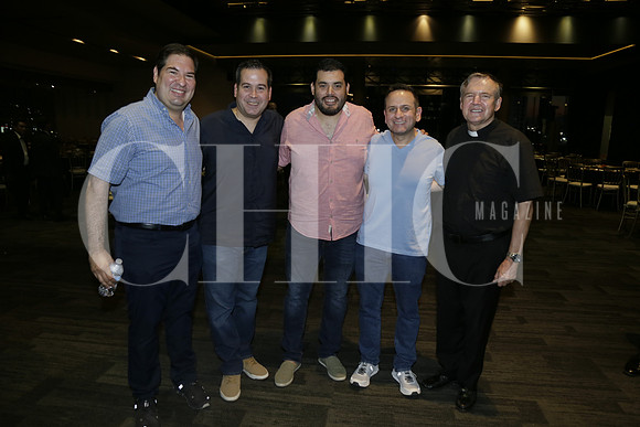 Pepre Garza, Daniel Guzmán, Luis De la Garza Jesús Sánchez y padre Patrick (2)