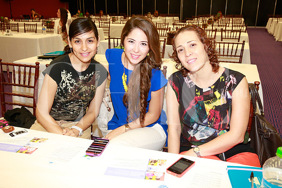 Enni Valdes, Natalia Severion y Patricia Castaño