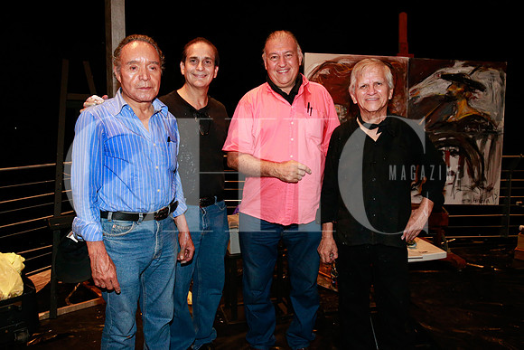 Felipe Ibarra, David González Sergio Villarreal y Héctor Carisosa