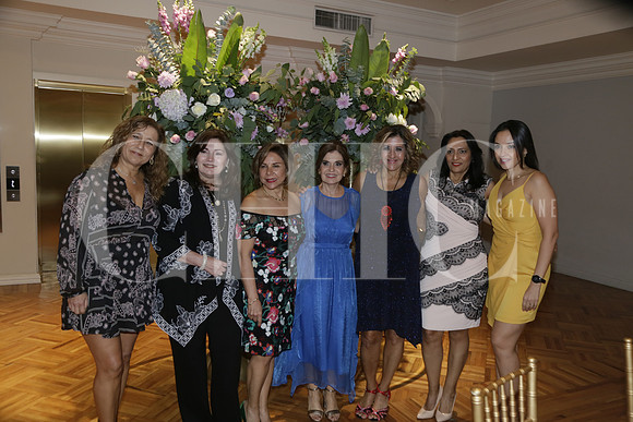 Teresa González, Martha Guajardo, Maya Villarreal, Rosalva Elizondo, Malena Gutierrez, Mary Cruz del Ángel y Sara Treviño