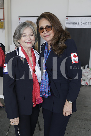 Irma Luz de Welsh e Ivonne Pineda