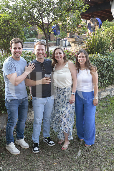 Luis Valle, Gabriel Garza, Luly Treviño y Romina Garza 2