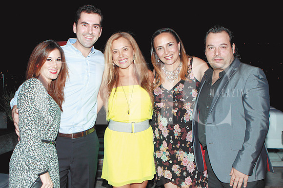 Angela Cuerva, Pedro Parra, Tete García Luna, Vero Marcos y Elías Castillo