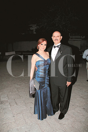 Bernardette Cantú de Marcos y Javier Marcos