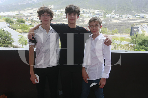 Mauricio González, Emiliano González y Baltazar González