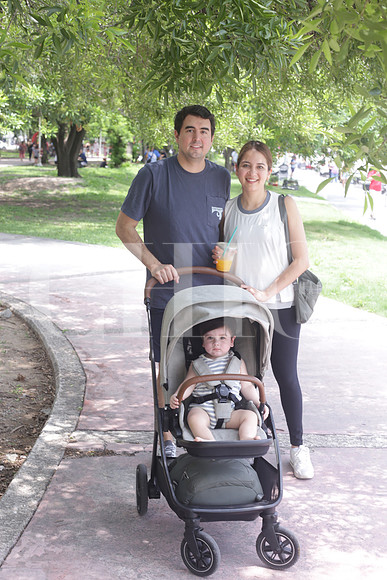Héctor de Samacona, Leticia Meza y Héctor de Samacona
