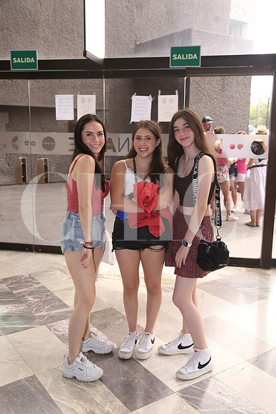 Majo Loya, Camila Cedillo y Valentina Gómez