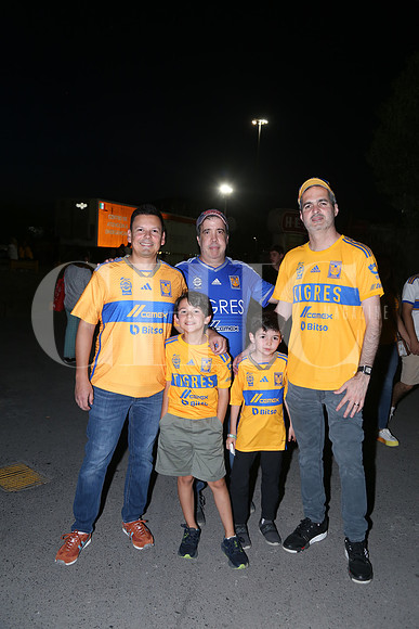 Alejandro Guerrero, Rodrigo Treviño, Efrain González, Diego Guerrero y Sebastian González