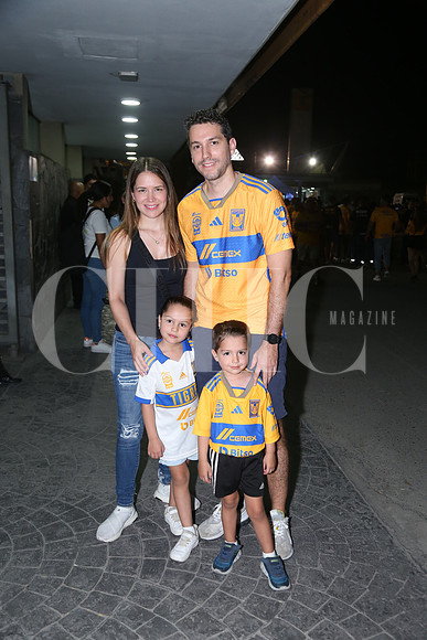 Evelyn Garza, Daniel Martínez, Andrea Martínez y Danilo Martínez