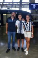 Anibal López, Matias López y Mónica Maldonado