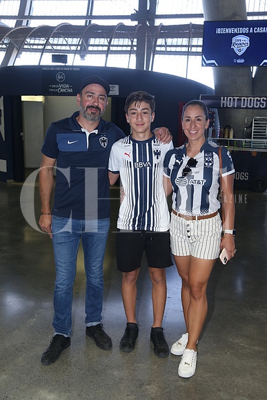 Anibal López, Matias López y Mónica Maldonado