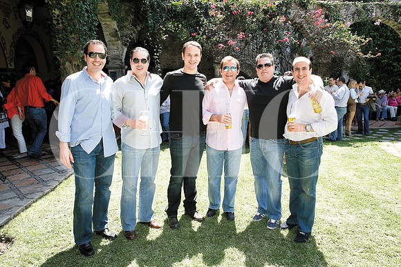Adrián Frías, Rodrigo Jaime, Hernán Treviño, Mauricio Maldonado, William Montero y Fernando Canavati