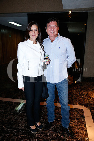 Dina Charur y Alberto Fernández