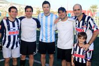 Adrián Marino, Emilio Caballero, Gilberto Treviño, Pato Alanis, Eugenio Caballero y Mauricio Caballero