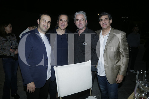 Abraham Hanun, Jorge Safi, Carlos de la Garza y Raúl Miramontes