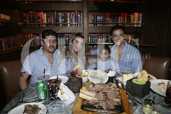 (rest Madalena) Marco García, Paulina Muñoz, Nicolás García y Carlos Muñoz