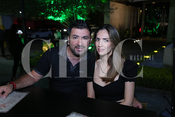 Jonathan Santos y Daniela Garza