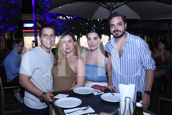Luis Elizondo, Paulina Zuñiga, Iris Briseño y Diego Moncada