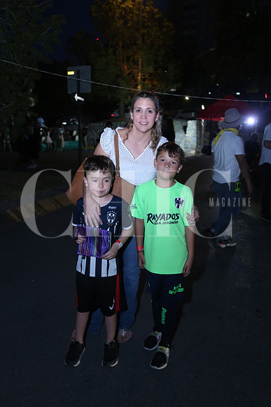 Ileana Gómez, Rodrigo Abud y Eugenio Abud