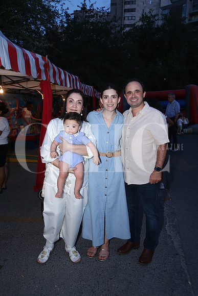 Cecila Navarro, Fernanda Malagón, Julio Palau y Fernando Palau