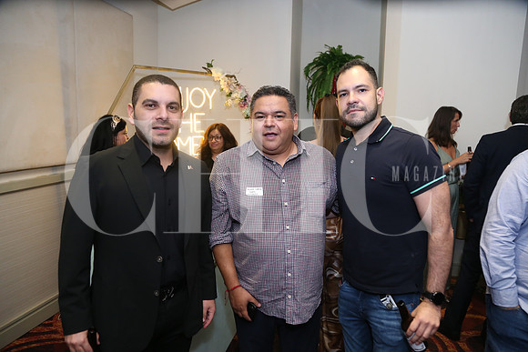Fernando Funes, Fer Guajardo y Alberto Trujillo