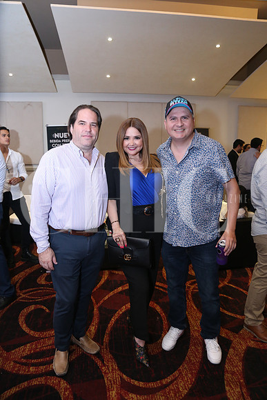 Mauricio Dávalos, Alicia Carranza y Rodolfo Guerra