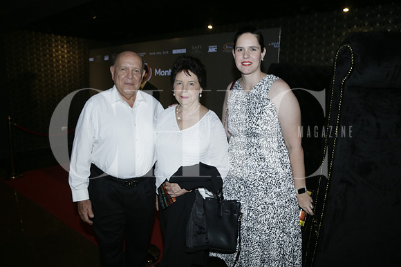José Luis Torres, Olga Laura García y Carmén Coindreau