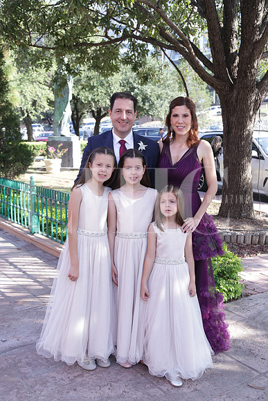 Rafael Romero, Baby Garza, Natalia Romero, Camila Romero y Sofia Romero 1