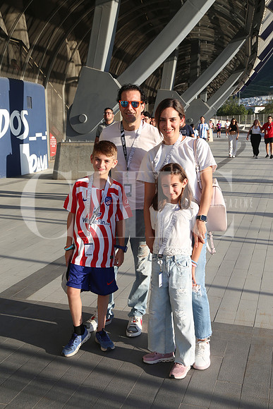 Horacio del Bosque, Catalina Barreda, Fernando Martinez y Sofia Martínez