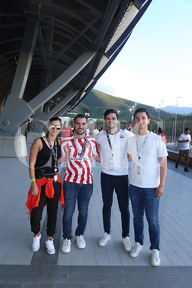 Roberta Jiménez, Luis Salame, Eugenio Canales y Alfredo Jiménez