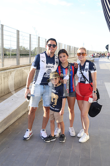 Edson Ramírez, Regina Ramírez, Diego Ramírez y Denis Álvarez