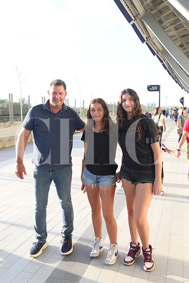Francisco Candanosa, Paulina González y Daniela Candanosa