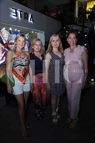 Georgina Medina, Leticia Benavides, Juany Cavazos y Manola Gutiérrez
