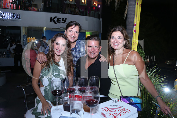 Vero Colsa, Francisco García, Mario Colyer y Sisy Treviño