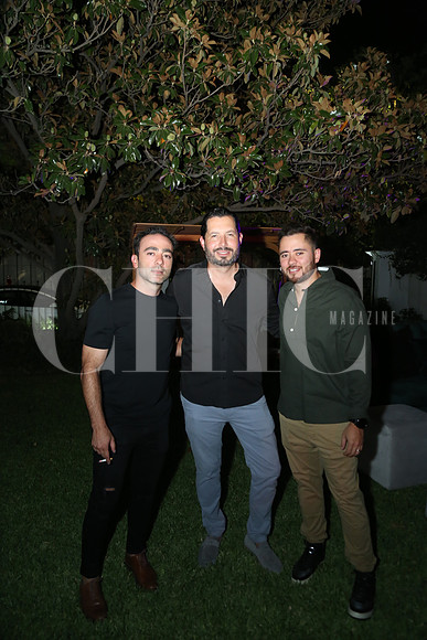 Guicho Mendoza, Pedro Gallardo y Juan Carlos Hasbun
