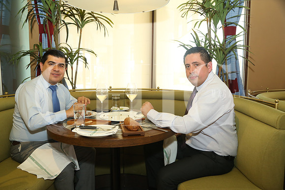 Daniel Morin y Hugo Plasencia