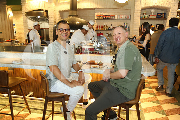 Sergio Villarreal y César Aristoteles