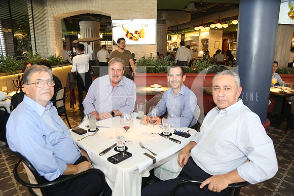 Francisco Martínez, Raúl Cavazos, Rodrigo Martínez y Homero Huerta
