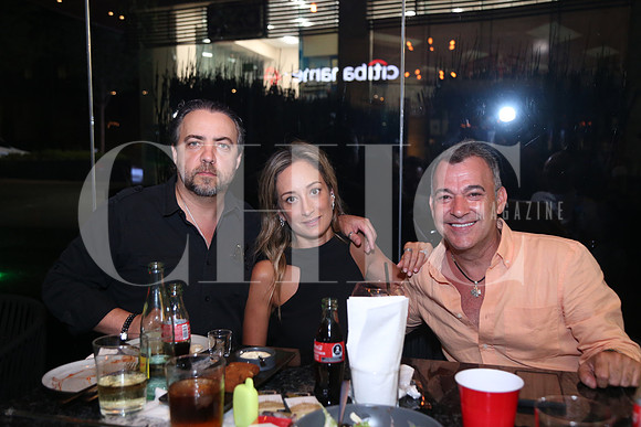 Jaime Babb, Laura Cantú de Babb y Jorge Guerra0