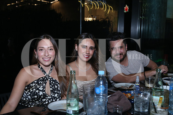Paulina de la Garza, Alexis Camacho y David González